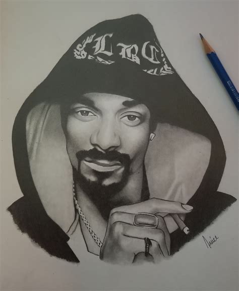 Snoop dogg, pencil, 8"x10" : r/sketches