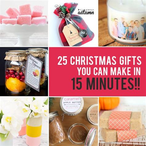 diy christmas gifts easy