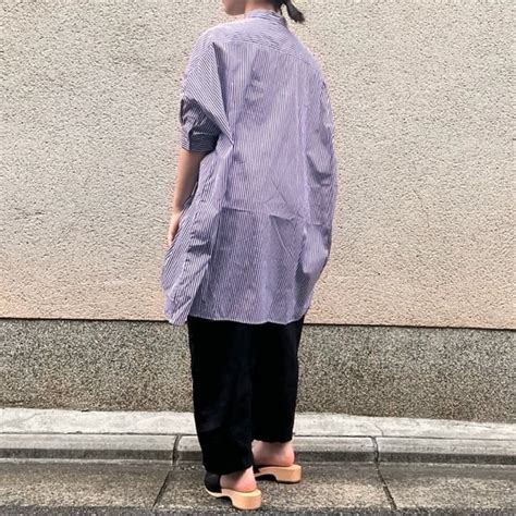 R&D.M.Co-/OLDMAN'S TAILOR Half Sleeve Oversize Shirt #5597 London ...