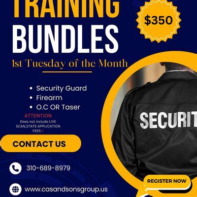 2nd Tuesday Of The Month-BSIS Security Guard, Firearms, OC or Taser ...