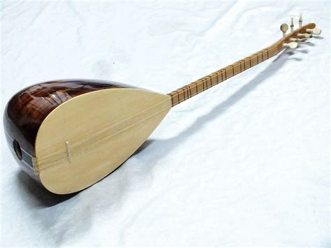 Turkish Mahogany Short Neck Saz Baglama With Free India | Ubuy