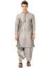 Buy Silver Kurtas for Men by ROYAL KURTA Online | Ajio.com