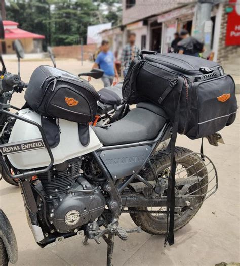 Combo 15: Stallion 65L Saddle Bags plus Jaws Magnetic 28L Tank Bag wit ...