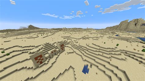 Hidden Sand Village Minecraft