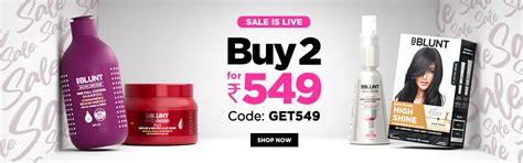 BBlunt Hair to Dare Sale is Live | Buy Any 2 at ₹549