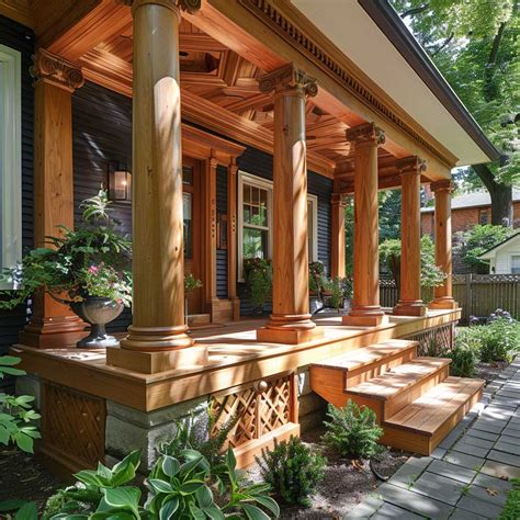 12 Craftsman Front Porch Columns Ideas for a Handmade Touch