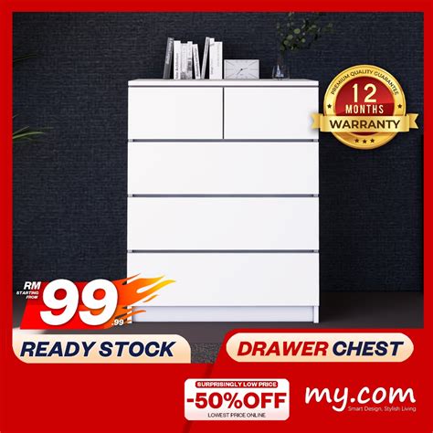 Almari Baju Laci/5 Chest Drawer Big Size my.com/Bedroom Furniture ...