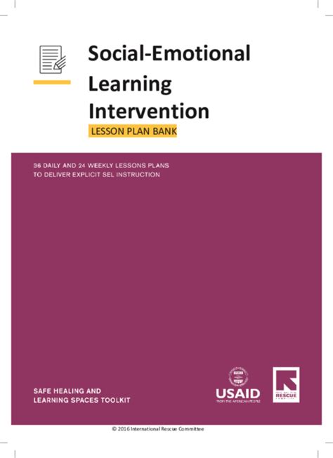Image result for Sel Lesson Scripts Week