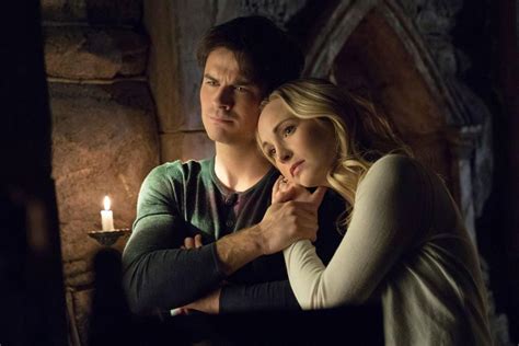 Caroline Forbes And Stefan Salvatore