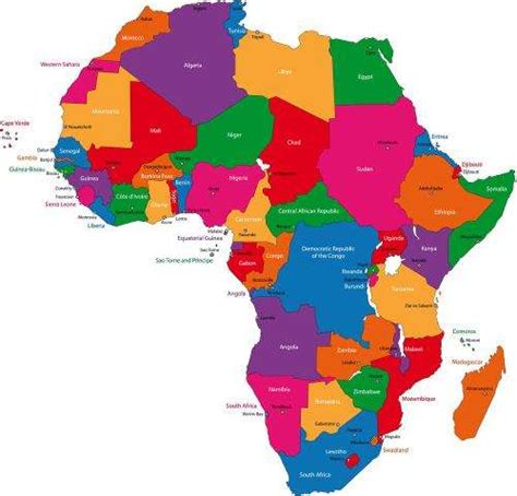 Large Detailed Political Divisions Map Of Africa With - vrogue.co
