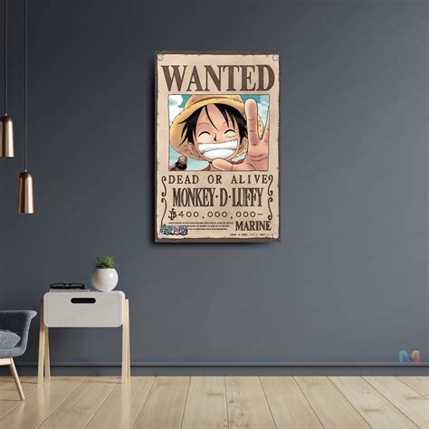 Maags Designs: Monkey D Luffy - One Piece - Bounty Poster (Premium Acr ...