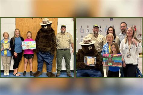 Two Upshur County students honored as West Virginia Smokey Bear and ...