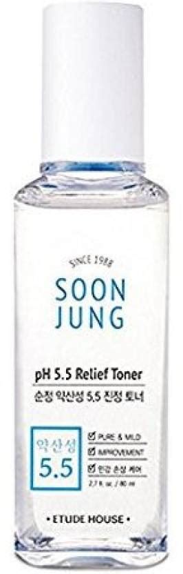 Etude House Soonjung Ph 5.5 Relief Toner Women - Price in India, Buy ...