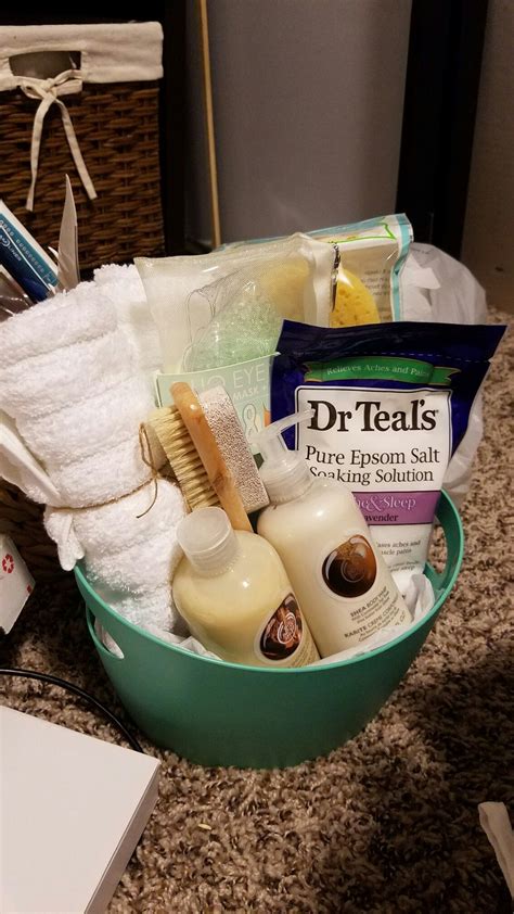 gift basket ideas for relaxation