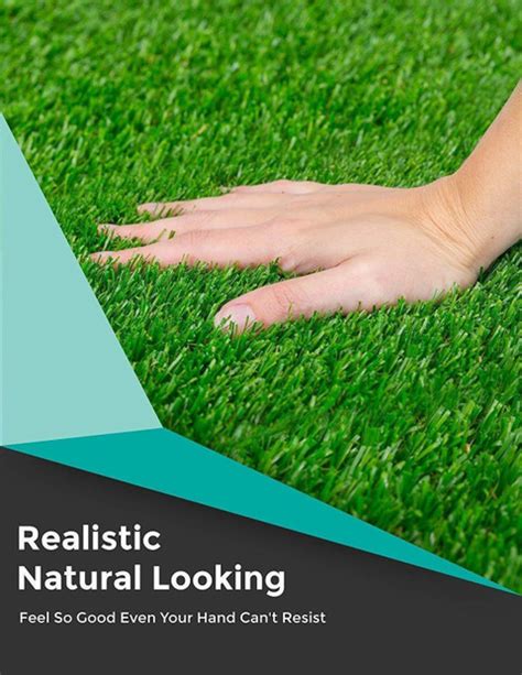 KUBER INDUSTRIES High Density Artificial Grass Carpet Mat for Balcony ...