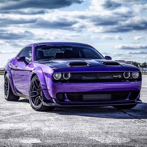 Plum Crazy Purple Challenger Widebody