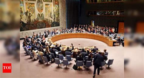 Elections for five non-permanent members of UNSC next month; India ...