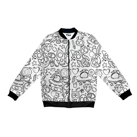 Doodle Bomber Jacket - The Merchendize Store
