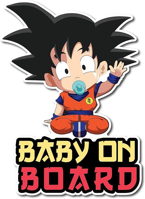 ShopAthing SHOP A THING – Baby on Board Sticker Baby Anime India | Ubuy