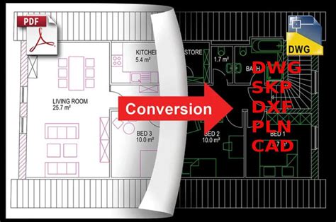Image result for How to Convert PDF into CAD File