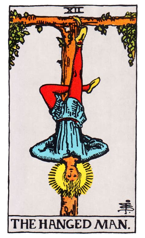 The Hanged Man Tarot Card Meaning in Readings | Tarot, Tarot cartas ...