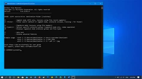 How to Use Windows File Recovery App 的图像结果