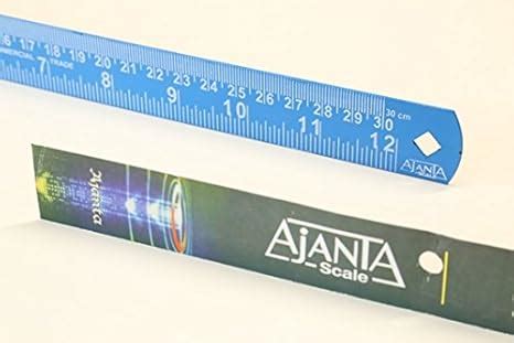 Ajanta Foot Ruler 30 CM Blue (10 Pcs) Foot Ruler Scale Measuring Scale ...