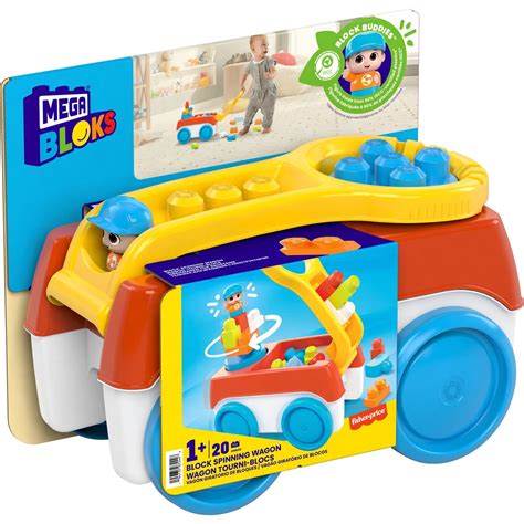 Mega Bloks Block Spinning Wagon - Entertainment Earth