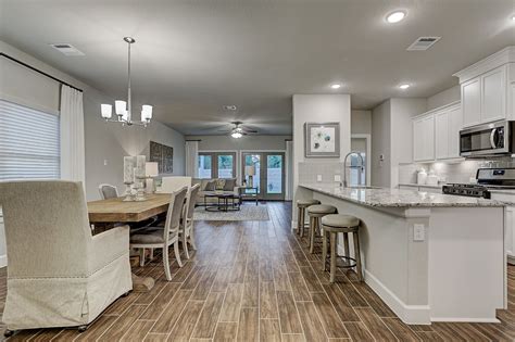 an open floor plan