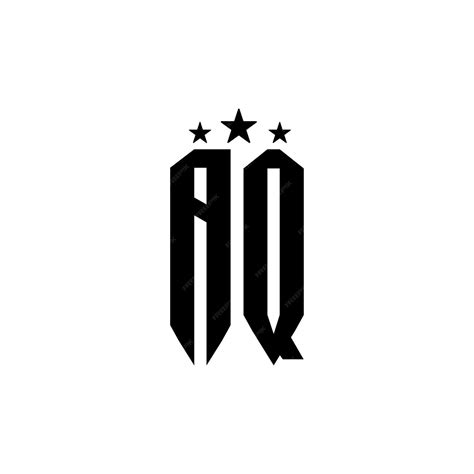 Premium Vector | Aq monogram logo design letter text name symbol ...