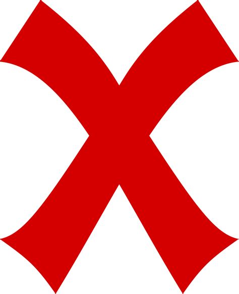 Cartoon Red X - ClipArt Best