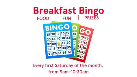 Breakfast Bingo, Chick-fil-A Staples and McArdle, Corpus Christi, 7 ...