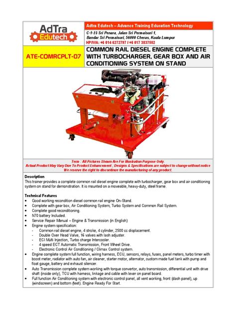 Image result for Common-Rail Diesel Engine Technology