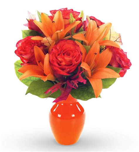 Sweet Citrus Orange Bouquet | Avas Flowers