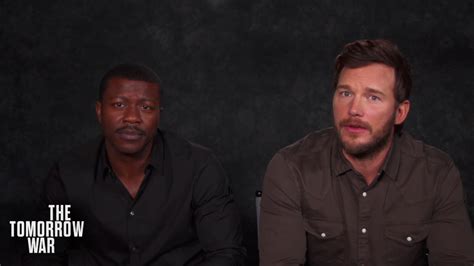 Interview: Chris Pratt & Edwin Hodge Talk The Tomorrow War