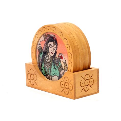 Buy Wooden Coaster at Best Price – Ragaarts