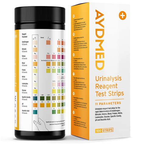 Buy 100 x Aydmed 11-in-1 Urinalysis 11 Parameter Urine Test Strips for ...