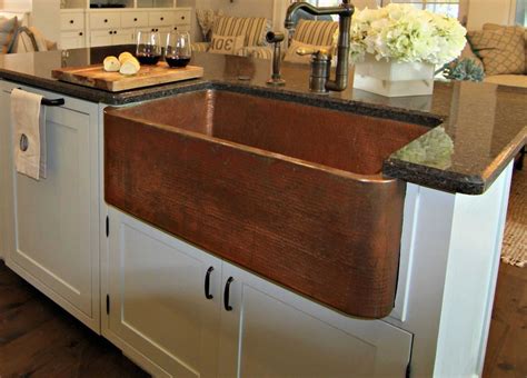 Awesome Kitchen Ranch Style Farmhouse Sink (With images) | Copper ...