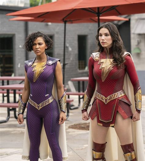 [Film/TV] New look at Darla (Meagan Good) and Mary (Grace Caroline Currey) in SHAZAM! FURY OF ...