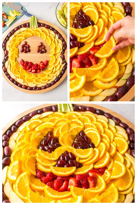 Halloween Fruit Tray - Reluctant Entertainer