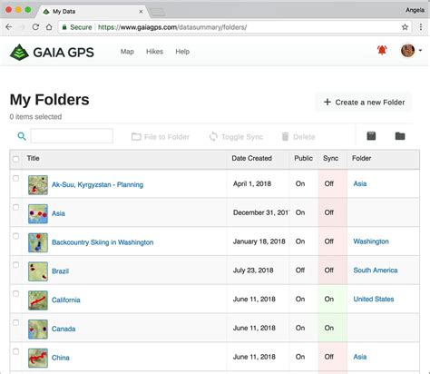 Gaia GPS Setup 的图像结果