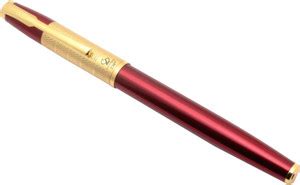 Ledos Ledos Luoshi 236 Neptune Roller ball Pen Shine Red With Golden ...
