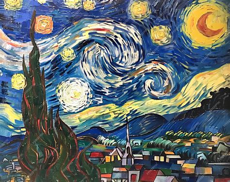 Museum of Modern Art New York City 1889 Vincent van Gogh The Starry ...