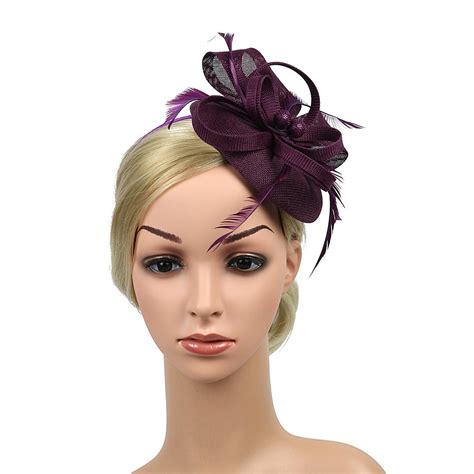 Bunenne Derby Hats for Women Fascinator Hats for Women Wedding Casual ...