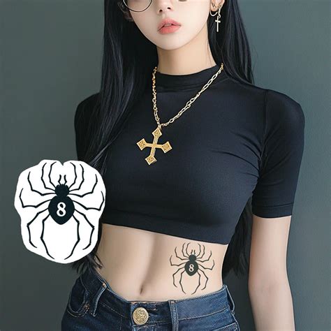 Shizuku Murasaki Spider Temporary Tattoo – TattooIcon