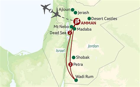 Jordan with Ancient Petra Tour - Amman to Petra Jordan Holiday
