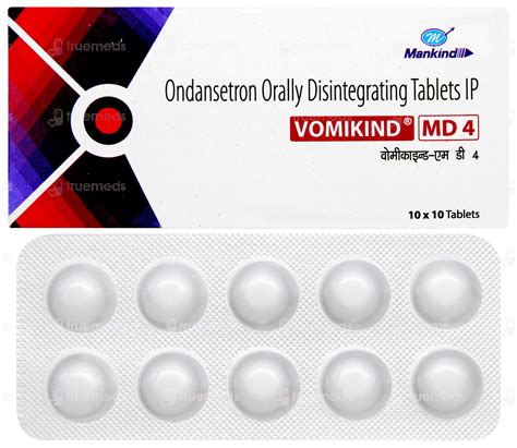 Vomikind Md 4 Tablet: Uses, Side Effects, Price & Substitutes