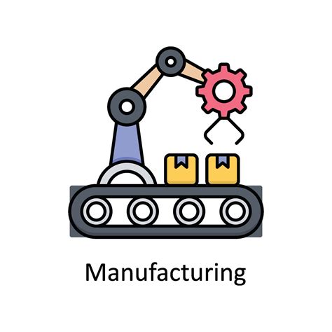 Manufacturing Vector Outline 的图像结果