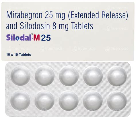 Silodal M 25 Tablet 10 - Uses, Side Effects, Dosage, Price | Truemeds