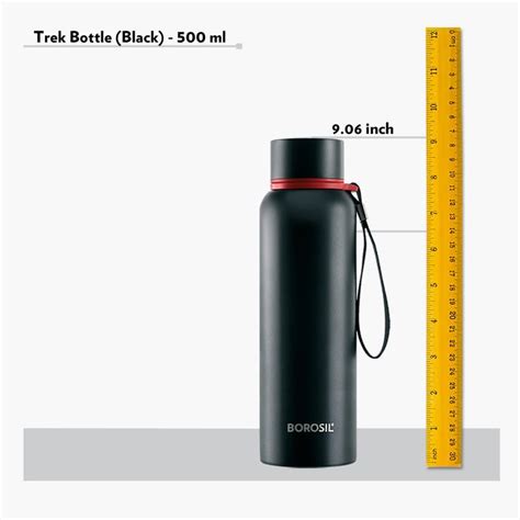 Buy BOROSIL Trek Hydra Bottle - 500 ml from Borosil at just INR 895.0